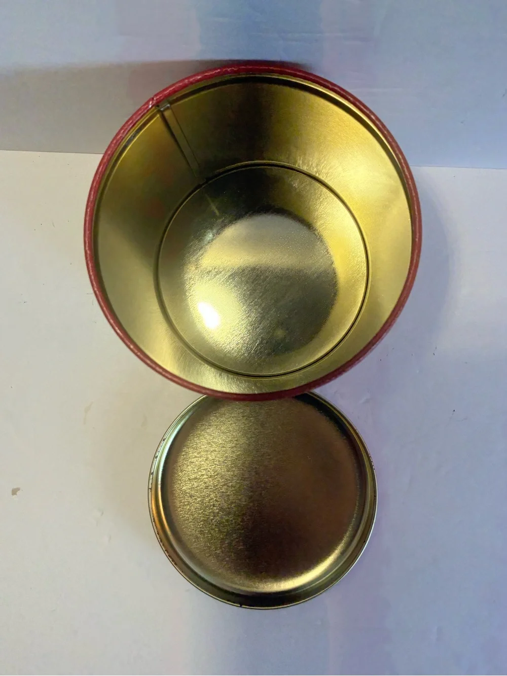 Vintage Royal Baking Powder Advertising Tin Canister Round Metal Storage Tin 8